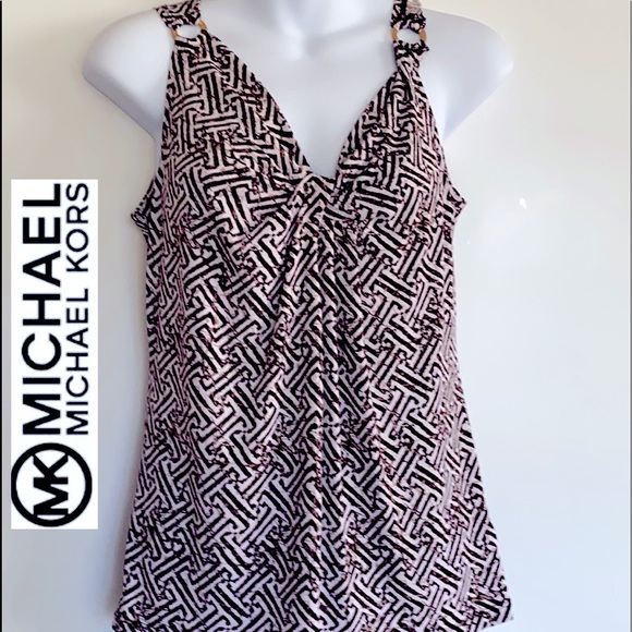 MICHAEL KORS SLEEVELESS BLOUSE - Picture 1 of 11